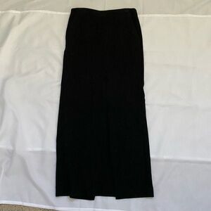 Theory Elegant Black Maxi Skirt